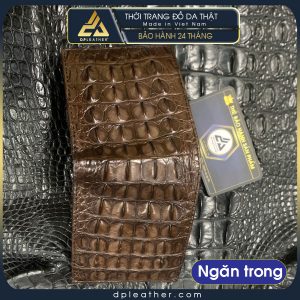 Ví da cá sấu gai lưng