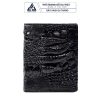 Ví da cá sấu móng chân 2 mặt dáng đứng DVCS-502D