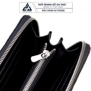 Cluth cầm tay da cá sấu cao cấp 1 khóa