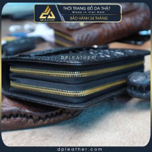 Ví Clutch cầm tay nam 2 khóa